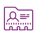 picture of a filing card - link to VMS CRM software page