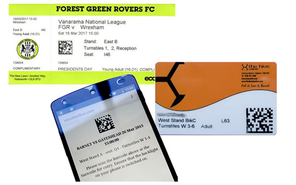 Example of VMS tickets